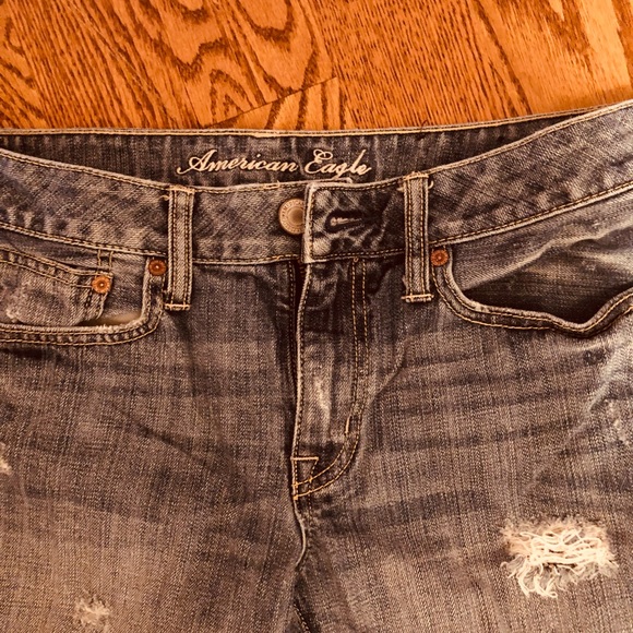 American Eagle Boy Fit Jeans📱📀📷!!! Size 8, Regular - Picture 5 of 5